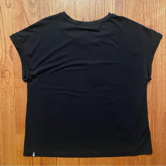 NWT Tommy Bahama Island Soft Black T-Shirt size L - Picture 4 of 12